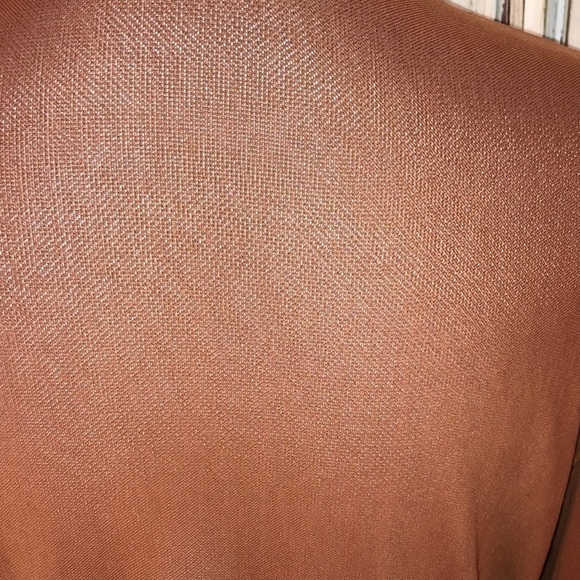 Talent Sexy Sheer Netting Long Sleeve Deep V Neck Empire Styling Camisole Top - Picture 10 of 13